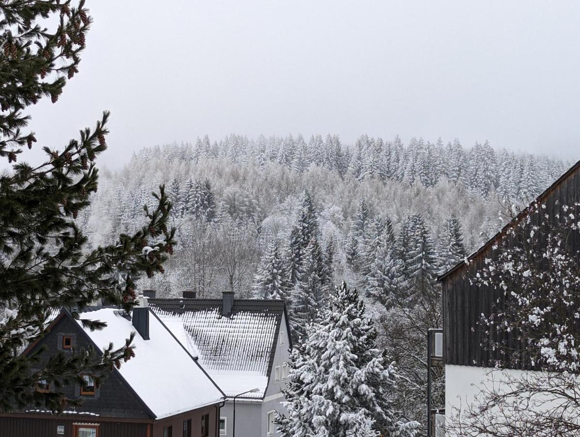 Ferienwohnungen Zauberberg, Schneehase & Glitzerhirsch Oberwiesenthal Exteriér fotografie